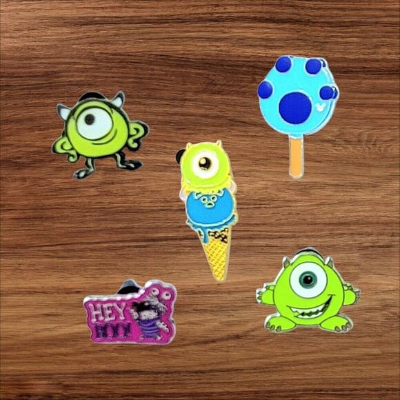 Disney Accessories - 5 Monsters Inc. Disney Parks Trading Pins, Plus 2 Bonus Pins